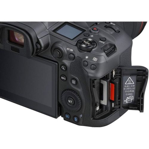  Amazon Renewed Canon EOS R5 Mirrorless Digital Camera with 24-105mm f/4L Lens (4147C013) + 4K Monitor + Pro Headphones + Pro Mic + 2 x 64GB Memory Card + Case + Corel Photo Software + Pro Tripod