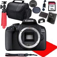 Amazon Renewed Canon EOS 2000D / Rebel T7 DSLR Camera Body Only (No Lens) + 32GB SD Card + More (Renewed)