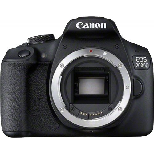  Amazon Renewed Canon EOS 2000D / Rebel T7 DSLR Camera Body Only (No Lens) + 32GB SD Card + More (Renewed)