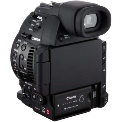  Amazon Renewed Canon EOS C100 Mark II Cinema EOS Camera with Dual Pixel CMOS AF (Body Only) International Version (No Warranty) (Renewed)