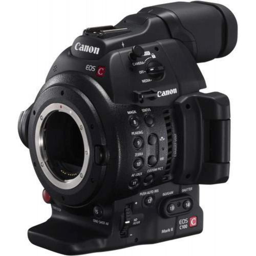  Amazon Renewed Canon EOS C100 Mark II Cinema EOS Camera with Dual Pixel CMOS AF (Body Only) International Version (No Warranty) (Renewed)