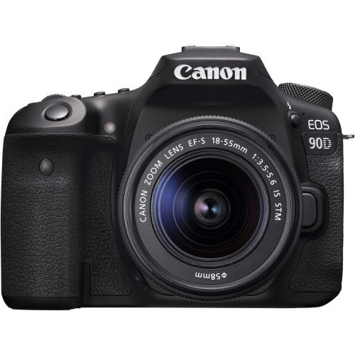  Amazon Renewed Canon 90D Digital SLR Camera with 18-55 is STM Lens (Renewed)