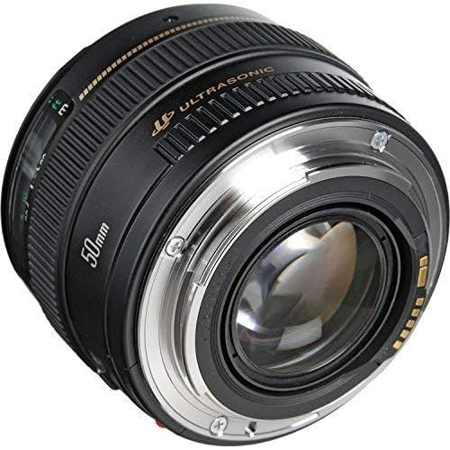  Amazon Renewed Canon EF 50mm f/1.4 USM Standard & Medium Telephoto Lens for Canon SLR Cameras - Fixed (Renewed)