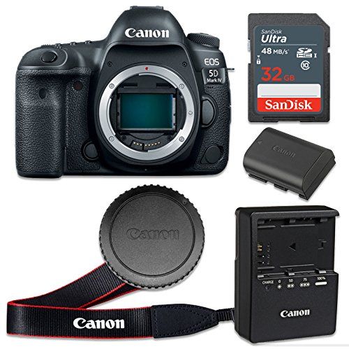  Amazon Renewed Canon EOS 5D Mark IV 30.4 MP CMOS Digital SLR Camera with 3.2-Inch LCD (Body Only) - Wi-Fi Enabled (Renewed)