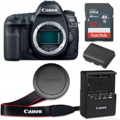  Amazon Renewed Canon EOS 5D Mark IV 30.4 MP CMOS Digital SLR Camera with 3.2-Inch LCD (Body Only) - Wi-Fi Enabled (Renewed)