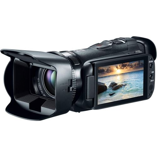  Amazon Renewed Canon VIXIA HF G20 Camcorder with 10x HD Video Lens (30.4mm-304mm), 3.5 Touchscreen LCD, HD CMOS Pro and 32GB Internal Flash Memory (Renewed)