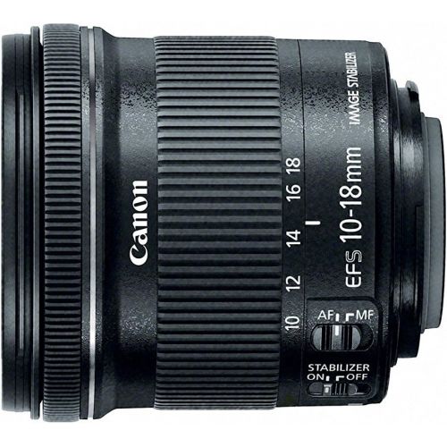  Amazon Renewed Canon EF-S 10-18mm f/4.5-5.6 IS STM Lens (Cerified Renewed)