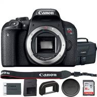 Amazon Renewed Canon EOS Rebel T7i DSLR Camera (1894C001) (Kit Box) USA Model with DSLR EOS Bag and 16GB Memory Card - Starter Set (Renewed)