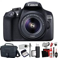 Amazon Renewed Canon EOS 1300D / Rebel T6 DSLR Camera with Extra Accessory Bundle (Renewed)