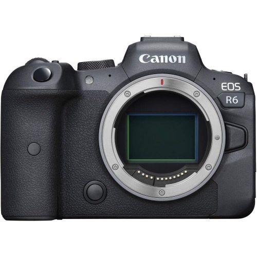  Amazon Renewed Canon EOS R6 Mirrorless Digital Camera (Body Only) (4082C002) + 64GB Memory Card + Case + Corel Photo Software + LPE6 Battery + External Charger + Card Reader + HDMI Cable + More (