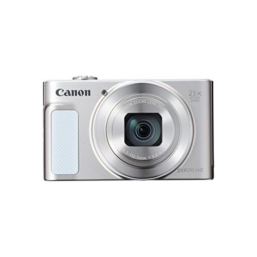  Amazon Renewed Canon PowerShot SX620 Digital Camera w/25x Optical Zoom - Wi-Fi & NFC Enabled (Silver) (Renewed)