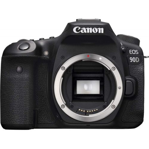  Amazon Renewed Canon EOS 90D DSLR Camera (Body Only) (3616C002) + 64GB Memory Card + Case + Corel Photo Software + LPE6 Battery + External Charger + Card Reader + HDMI Cable + Deluxe Cleaning Set