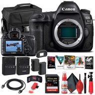 Amazon Renewed Canon EOS 5D Mark IV DSLR Camera (Body Only) (1483C002) + 64GB Memory Card + Case + Corel Photo Software + LPE6 Battery + External Charger + Card Reader + HDMI Cable + Cleaning Set