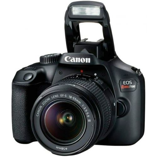  Amazon Renewed Canon EOS Rebel T100 / 4000D DSLR Camera (w/ 18-55 III) (Renewed)