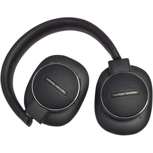  Amazon Renewed Harman Kardon FLY ANC Wireless Over-Ear Noise-Cancelling Headphones - Black (Renewed)