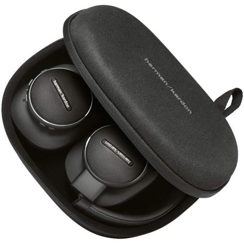  Amazon Renewed Harman Kardon FLY ANC Wireless Over-Ear Noise-Cancelling Headphones - Black (Renewed)