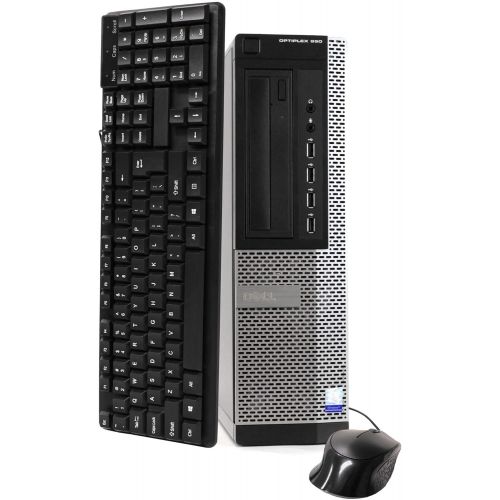  Amazon Renewed Dell Optiplex High Performance Business Desktop Computer, Intel Core i5 2400 Processor up to 3.1GHz, 16GB RAM, 2TB HDD, DVD, Windows 10 Pro 64 bit (Renewed)