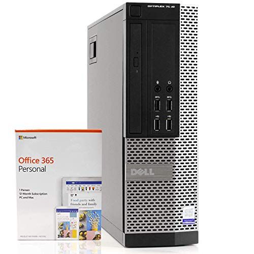  Amazon Renewed Dell Optiplex 7020 Desktop Computer PC, 8GB RAM, 500GB HDD Hard Drive, Windows 10 Professional 64 Bit (Renewed)