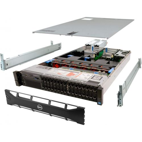  Amazon Renewed Dell PowerEdge R720 Server 2X E5 2690 2.90Ghz 16 Core 192GB 2X 512GB SSD Rails (Renewed)