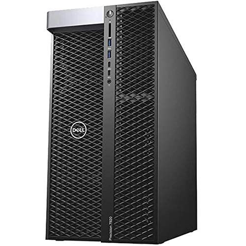  Amazon Renewed Dell Precision Tower 7920 Workstation Silver 4114 10C 2.2Ghz 96GB 2TB SSD NVS310 Win 10 (Renewed)