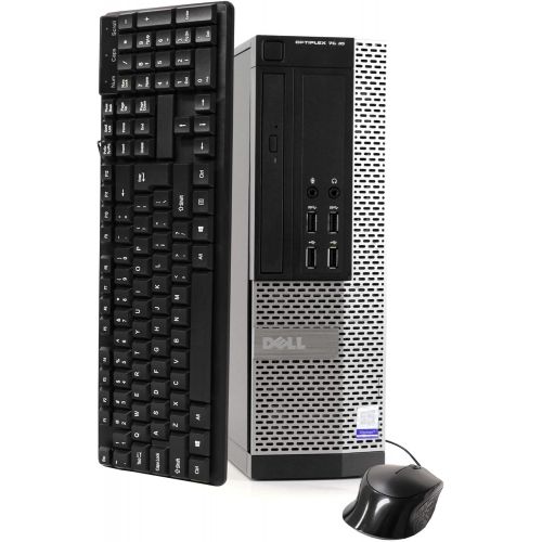  Amazon Renewed Desktop Computer PC Compatible With Dell OptiPlex 7020, Quad Core i5 3.3GHz, 8GB RAM, 1TB HDD, DVD, Keyboard, Mouse, WiFi and Bluetooth, Windows 10 Professional (Renewed)