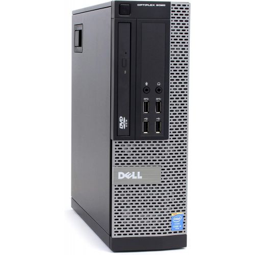  Amazon Renewed Dell Optiplex 9020 Small Form Desktop, Quad Core i5 4570 3.2Ghz, 8GB DDR3 RAM, 256GB SSD Hard Drive, DVD RW, Windows 10 Pro (Renewed)