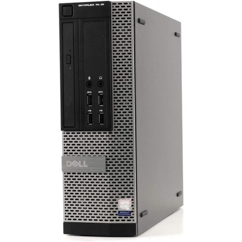  Amazon Renewed Dell OptiPlex 7020 Small Form Space Saving PC Desktop Computer, Intel i5 4590 3.3GHz, 8GB RAM 500GB Hard Drive, Windows 10 Pro, Wireless Keyboard & Mouse, New 16GB Flash Drive, DVD