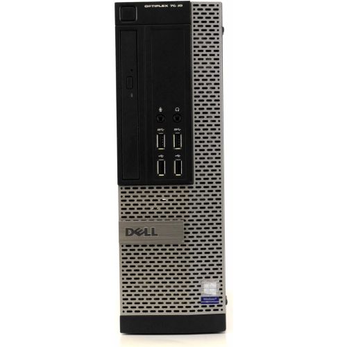  Amazon Renewed Dell OptiPlex 7020 Small Form Space Saving PC Desktop Computer, Intel i5 4590 3.3GHz, 8GB RAM 500GB Hard Drive, Windows 10 Pro, Wireless Keyboard & Mouse, New 16GB Flash Drive, DVD