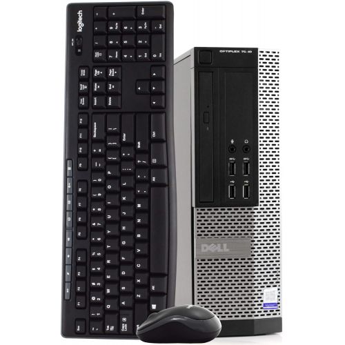  Amazon Renewed Dell OptiPlex 7020 Small Form Space Saving PC Desktop Computer, Intel i5 4590 3.3GHz, 8GB RAM 500GB Hard Drive, Windows 10 Pro, Wireless Keyboard & Mouse, New 16GB Flash Drive, DVD