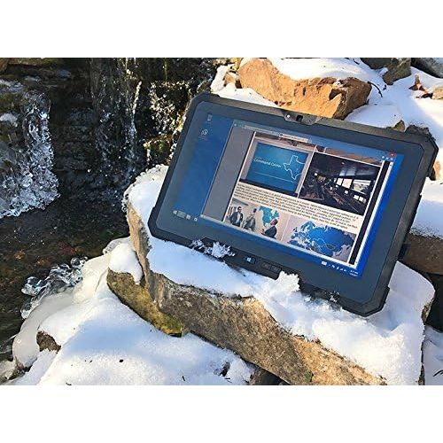  Amazon Renewed Dell Latitude Rugged 7202 Tablet 2 In 1 Laptop PC (Intel Core M 5Y71, 8GB Ram, 128GB SSD, Dual Camera, Thumb Security) Win 10 Pro Dual Battery (Renewed)