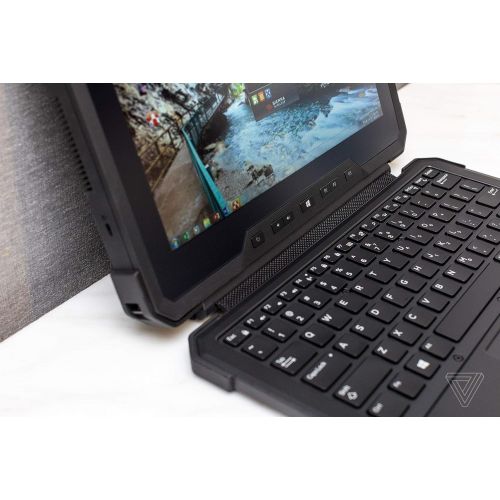  Amazon Renewed Dell Latitude Rugged 7202 Tablet 2 In 1 Laptop PC (Intel Core M 5Y71, 8GB Ram, 128GB SSD, Dual Camera, Thumb Security) Win 10 Pro Dual Battery (Renewed)