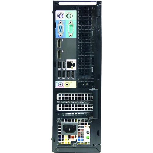  Amazon Renewed Dell Optiplex 7010 PC with 24 FHD Dell Monitor, Wireless Keyboard, WiFi, Intel i5, 8GB Memory, 240GB SSD Storage, Windows 10 (Renewed)