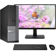 Amazon Renewed Dell OptiPlex 3020 SFF Computer Desktop PC, Intel Core i5 Processor, 8GB Ram, 500 GB Hard Drive, 19 LCD Monitor,Wireless Keyboard & Mouse,Wi Fi & Bluetooth, Win 10 Pro (Renewed)