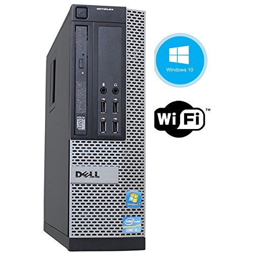  Amazon Renewed Dell Optiplex 990 SFF Desktop Business Computer PC Intel Core i5 2400 3.10GHz 8GB DDR3 RAM 128GB SSD DVD Windows 10 Professional (Renewed)