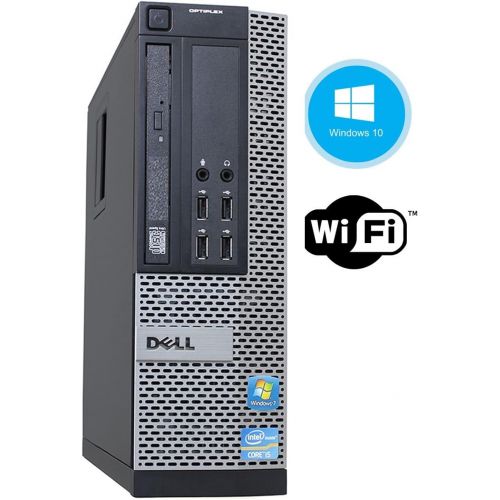  Amazon Renewed Dell Optiplex 990 SFF Desktop Business Computer PC Intel Core i5 2400 3.10GHz 8GB DDR3 RAM 128GB SSD DVD Windows 10 Professional (Renewed)