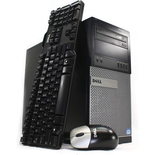  Amazon Renewed Dell Optiplex 9010 Desktop Tower PC, Intel Quad Core i5 (3.40GHz) Processor, 16GB RAM, 256GB Solid State Drive, 1TB Hard Drive, Windows 10 Pro, DVD, HDMI, Bluetooth, Keyboard, Mous