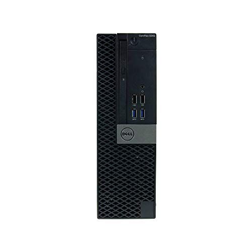  Amazon Renewed Dell Optiplex 5040 SFF, Core i7 6700 3.4GHz, 8GB RAM, 512GB Solid State Drive, DVD, Windows 10 Pro 64bit (Renewed)