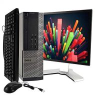 Amazon Renewed Dell Optiplex SFF Computer PC (Intel Core i5 Processor, 17 Inch LCD Monitor (Brands May Vary) 4GB Ram, Fast 128GB New SSD, 500GB HDD, WiFi, BT 4.0, DVD RW) Windows 10 (Renewed)