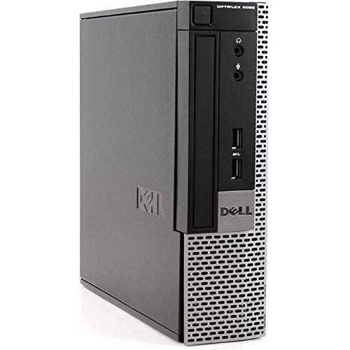  Amazon Renewed 2018 DELL OPTIPLEX 9020 USFF Desktop Computer,Intel Core I5 4570s 2.9GHz up to 3.6GHz, 8GB DDR3, 240GB SSD, DVD, WIFI,HDMI,VGA,Display Port, USB 3.0, Bluetooth 4.0, Win10Pro64 (Ren