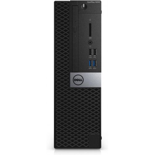  Amazon Renewed Dell K3T2W OptiPlex 5050 Small Form Factor Desktop, Intel Core i7 6700, 8GB RAM, 256GB SSD, Black (Renewed)