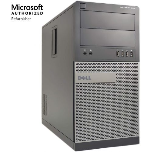  Amazon Renewed Dell 990 Tower, Core i7 2600 3.4GHz, 8GB RAM, 500GB Hard Drive, DVDRW, Windows 10 Pro 64bit (Renewed)