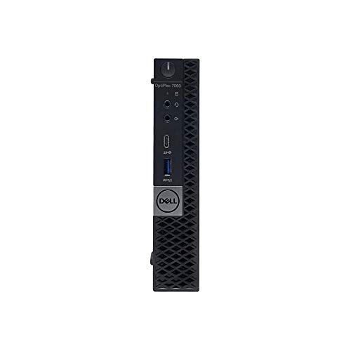  Amazon Renewed Dell Optiplex 7060 MFF Desktop 8th Gen Intel Core i5 8500T 2.10GHz (Up to 3.5GHz), 8GB DDR4 2666MHz Memory, 256GB Solid State Drive, Intel UHD Graphics 630, Windows 10 Pro (64 bi