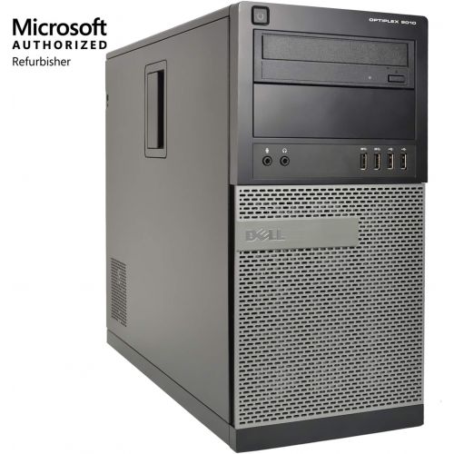  Amazon Renewed Dell 9010 Tower, Core i7 2600 3.4GHz, 8GB RAM, 2TB Hard Drive, DVDRW, Windows 10 Pro 64bit (Renewed)