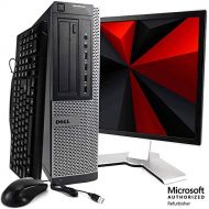 Amazon Renewed Dell Optiplex 7010 Desktop PC, 3.2 GHz Intel Core i5 3470, 8 GB RAM, 500 GB HDD, Keyboard & Mouse, Wi Fi, 17 Monitor, DVD RW, Windows 10, (Renewed)