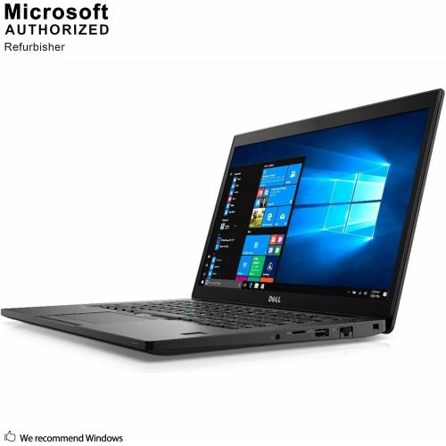  Amazon Renewed Dell Latitude 7480 14 Inch Business Laptop, Intel Core i7 6600U up to 3.4GHz, 8G DDR4, 256G SSD, HDMI, DP, Windows 10 Pro 64 Bit Multi Language Support English/French/Spanish(Renew