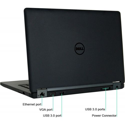  Amazon Renewed Dell Latitude E5450 14 inches, Core i7 5600U 2.6GHz, 8GB RAM, 1TB Solid State Drive, Windows 10 Pro 64Bit, (Renewed)