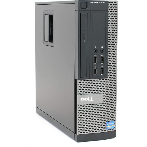  Amazon Renewed Dell Optiplex 7010 Small Form Desktop, Intel Quad Core i7 3770 3.4Ghz, 32GB RAM, 2TB Hard Drive, DVD RW, Windows 10 Pro (Renewed)