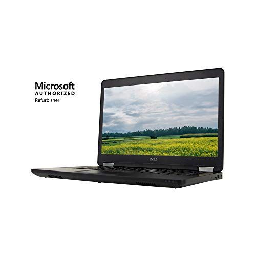  Amazon Renewed Dell Latitude E5470 14 inches HD, Core i7 6600U 2.6GHz, 16GB RAM, 512GB Solid State Drive, Windows 10 Pro 64Bit, Webcam, (Renewed)