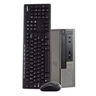 Amazon Renewed Dell OptiPlex 990 Ultra Small Space Saving PC Desktop Computer, Intel Quad Core i5, 8GB RAM, 500GB HDD, Windows 10 Pro, New 16GB Flash Drive, Wireless Keyboard & Mouse, DVD, WiFi (