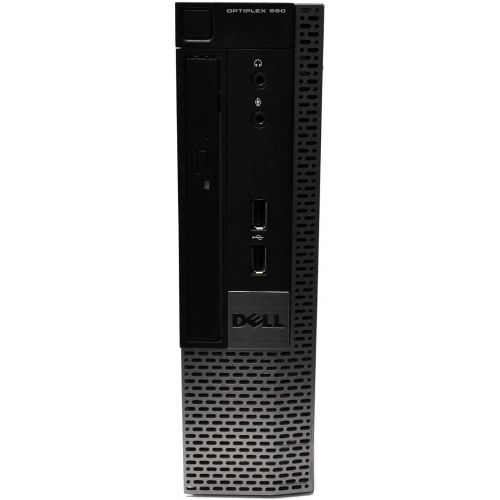  Amazon Renewed Dell OptiPlex 990 Ultra Small Space Saving PC Desktop Computer, Intel Quad Core i5, 8GB RAM, 500GB HDD, Windows 10 Pro, New 16GB Flash Drive, Wireless Keyboard & Mouse, DVD, WiFi (